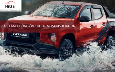 Cách âm chống ồn cho xe Mitsubishi Triton