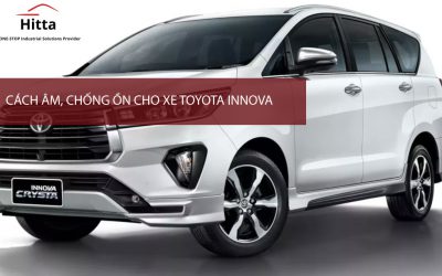 Cách âm chống ồn xe Toyota Innova