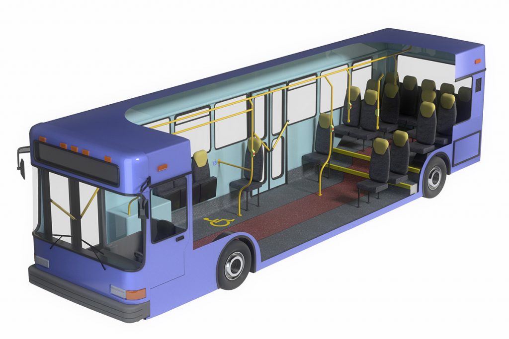 Keo dán sàn & khung xe buýt