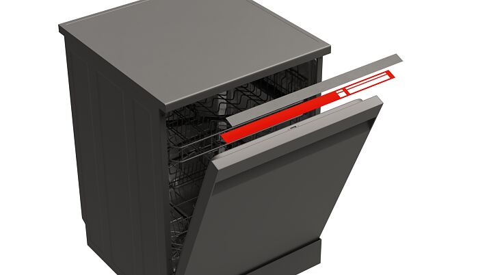 băng keo Acrylic Foam liên kết các bộ phận của bảng điều khiển, Appliances control panel mounting